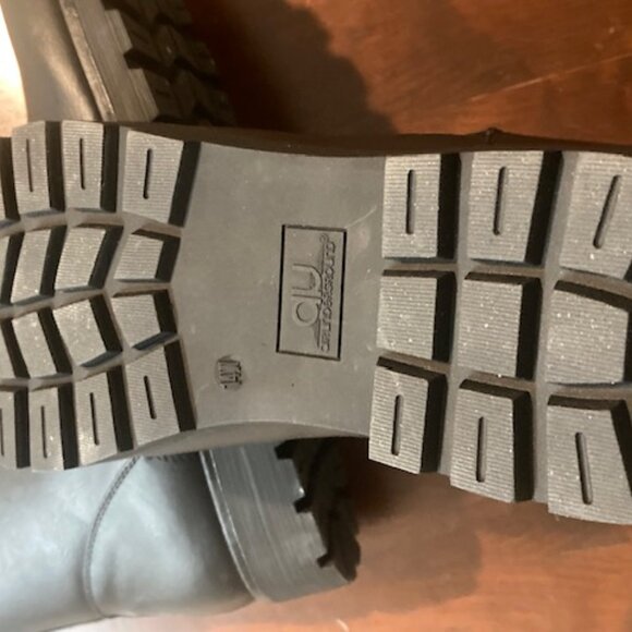 Air Underground Black Combat Boots 14W - Picture 5 of 6